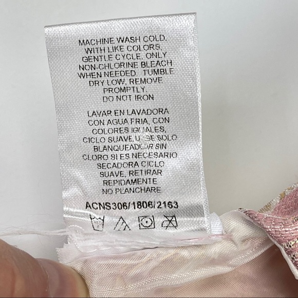 NANNETTE Baby Pink Tulle Dress with Bow 3/6 months - Picture 14 of 16